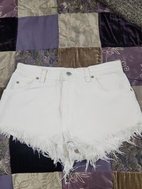Levi Strauss Cut Off Denim Shorts